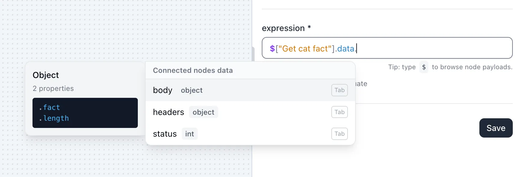 Writing an expression